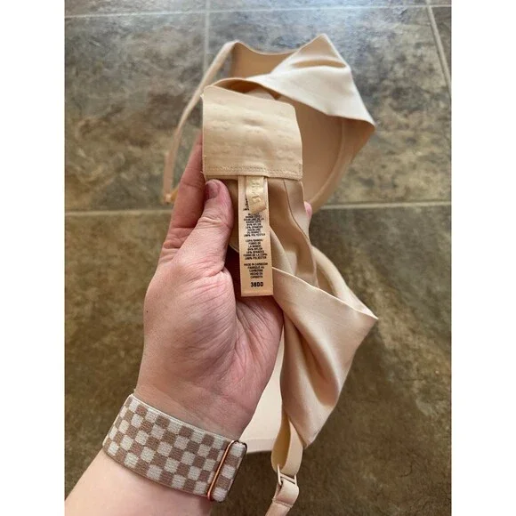 Skims Ultimate Collection Push-up Plunge Bra Size 36DD Clay - Picture 6 of 6